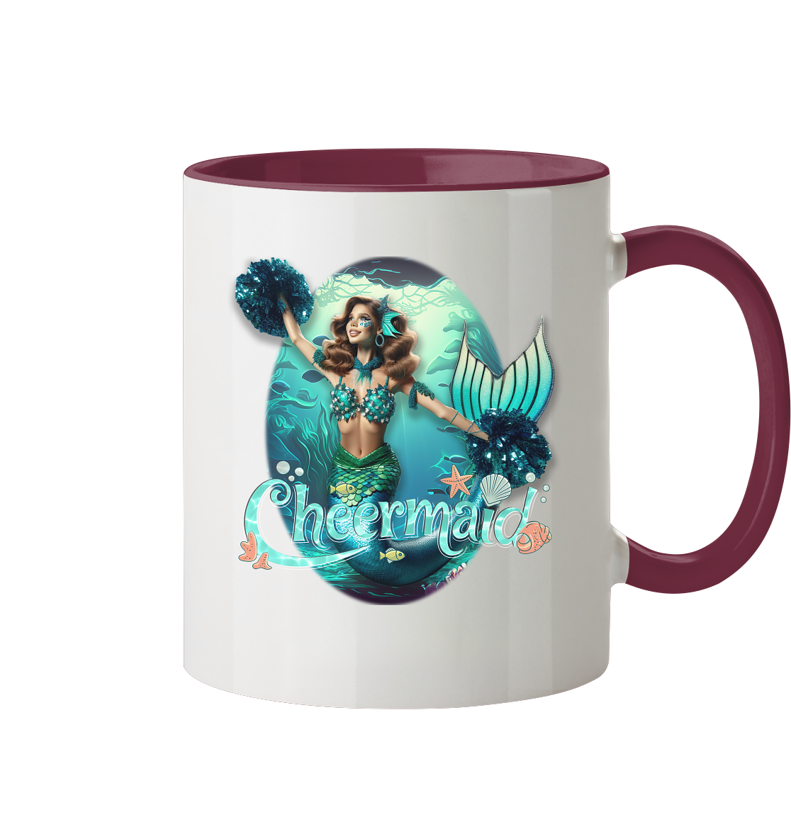 Cheermaid - Tasse zweifarbig