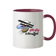 The Sky is the Limit - Tasse zweifarbig