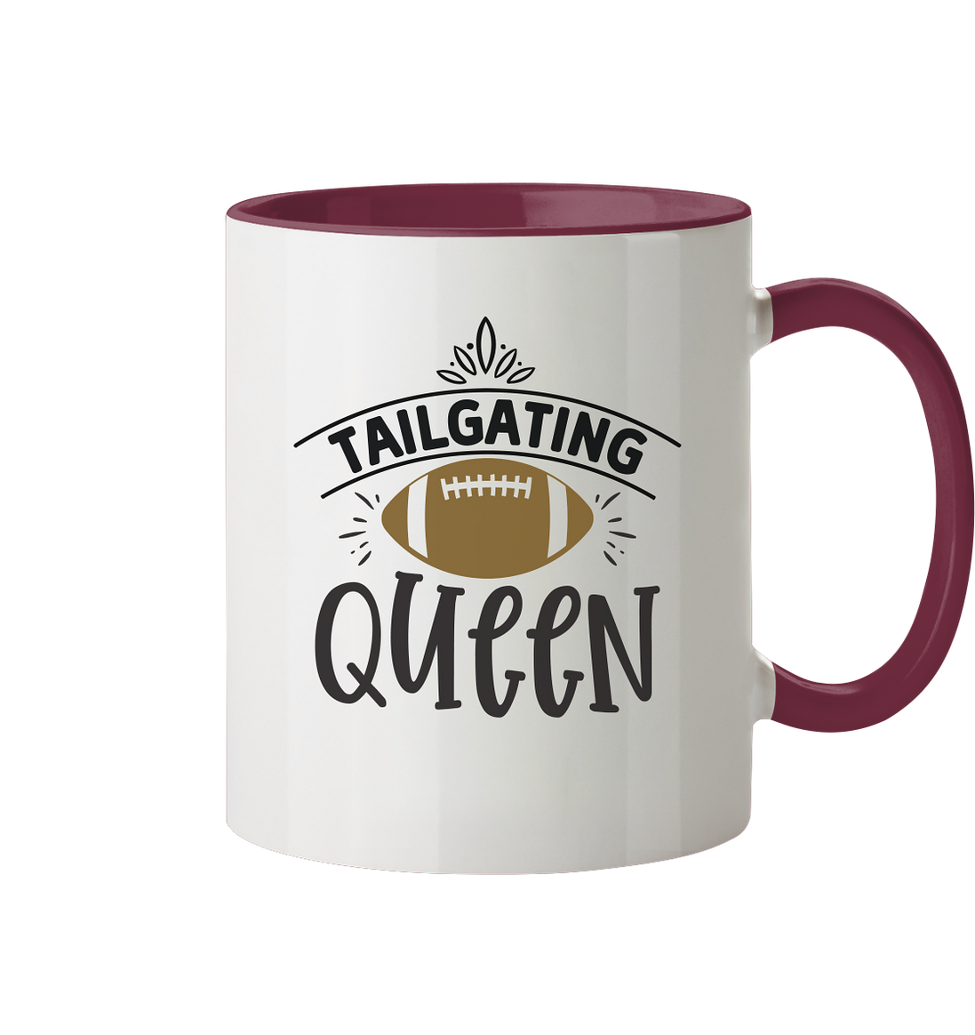 Tailgating Queen - Two-Tone Mug