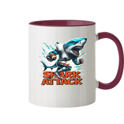 Shark Attack - Tasse zweifarbig