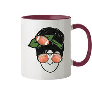 Lady Balls - Two-tone mug