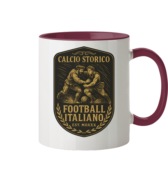 Calcio Storico III - Tasse zweifarbig