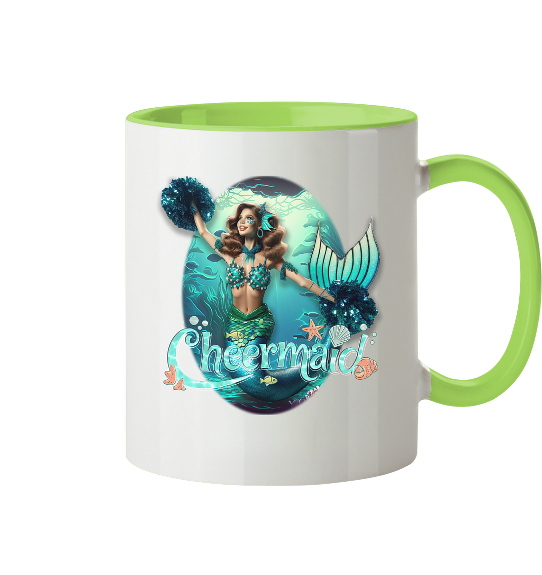 Cheermaid - Tasse zweifarbig