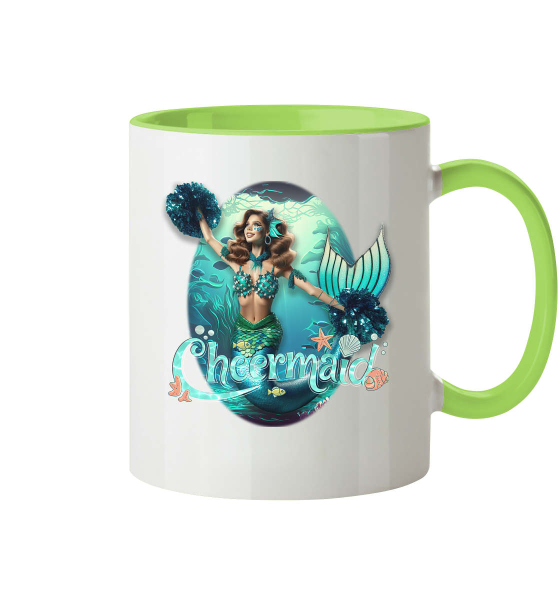 Cheermaid - Tasse zweifarbig
