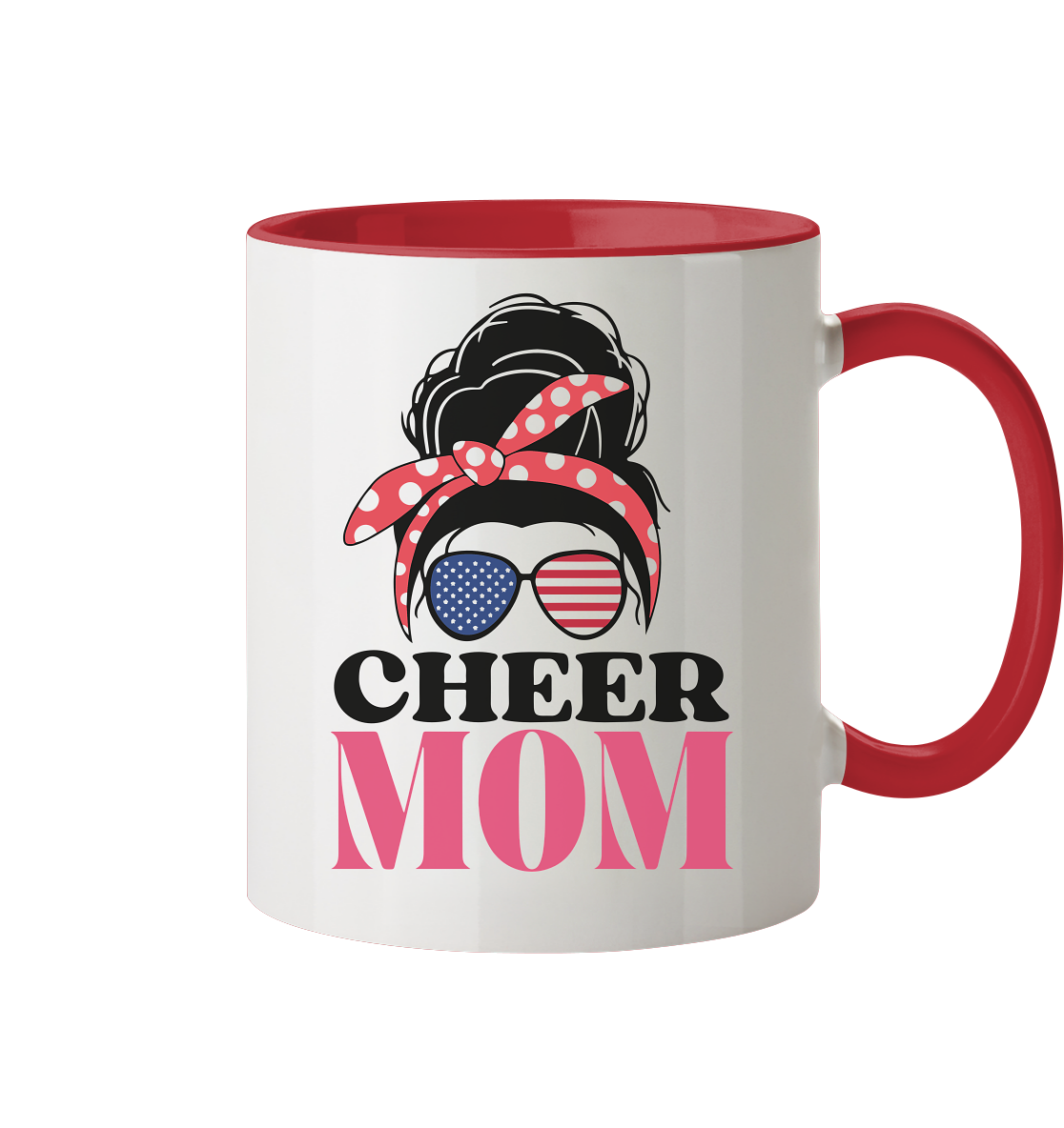 Cheer Mom Sunglases - Tasse zweifarbig