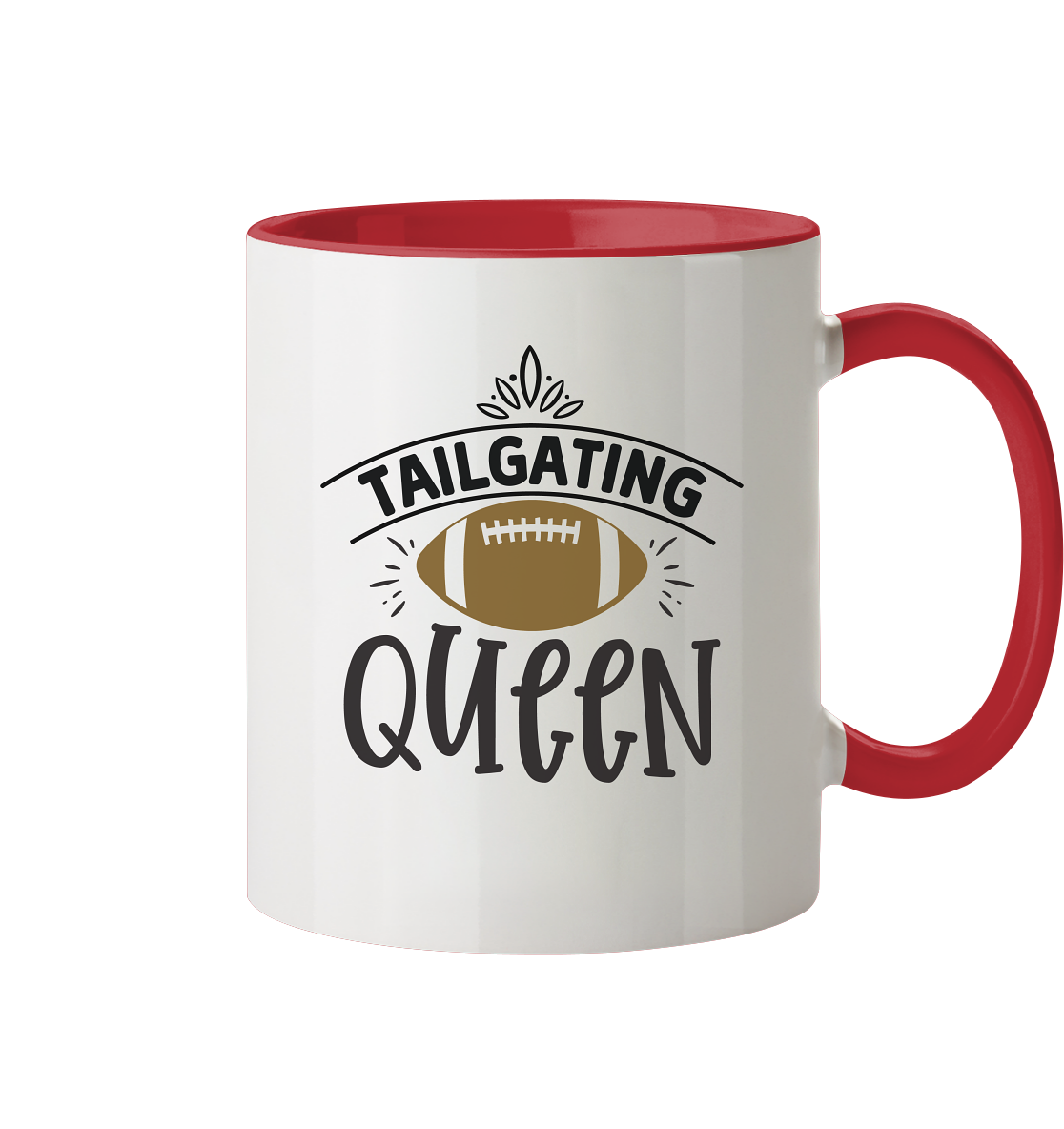 Tailgating Queen - Two-Tone Mug