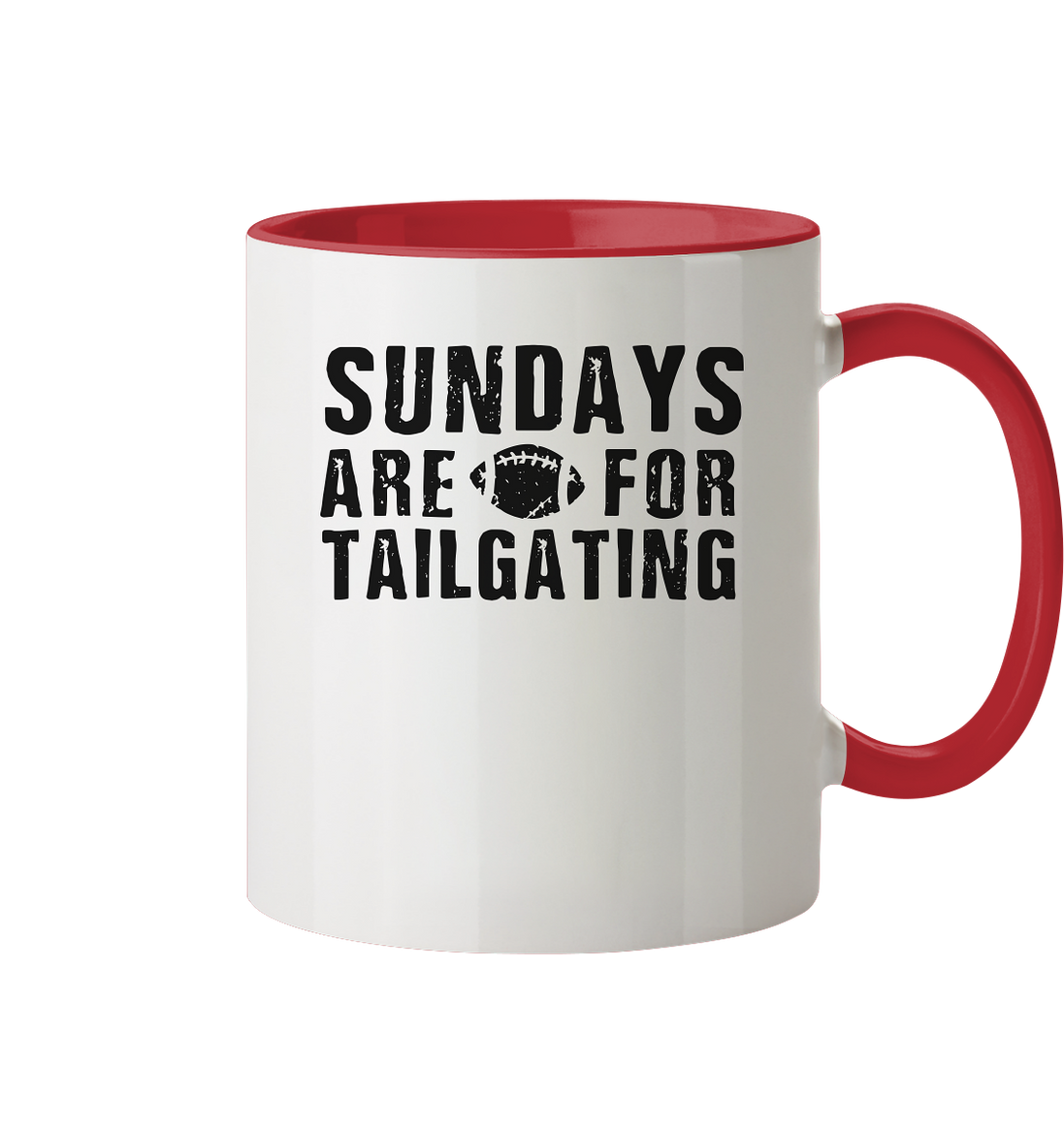 Sundays are for Tailgating  - Tasse zweifarbig
