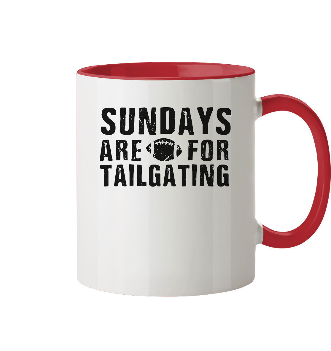 Sundays are for Tailgating  - Tasse zweifarbig
