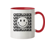 Cheerleader Smiley - Two-tone mug