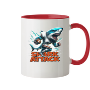 Shark Attack - Tasse zweifarbig