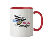 The Sky is the Limit - Tasse zweifarbig