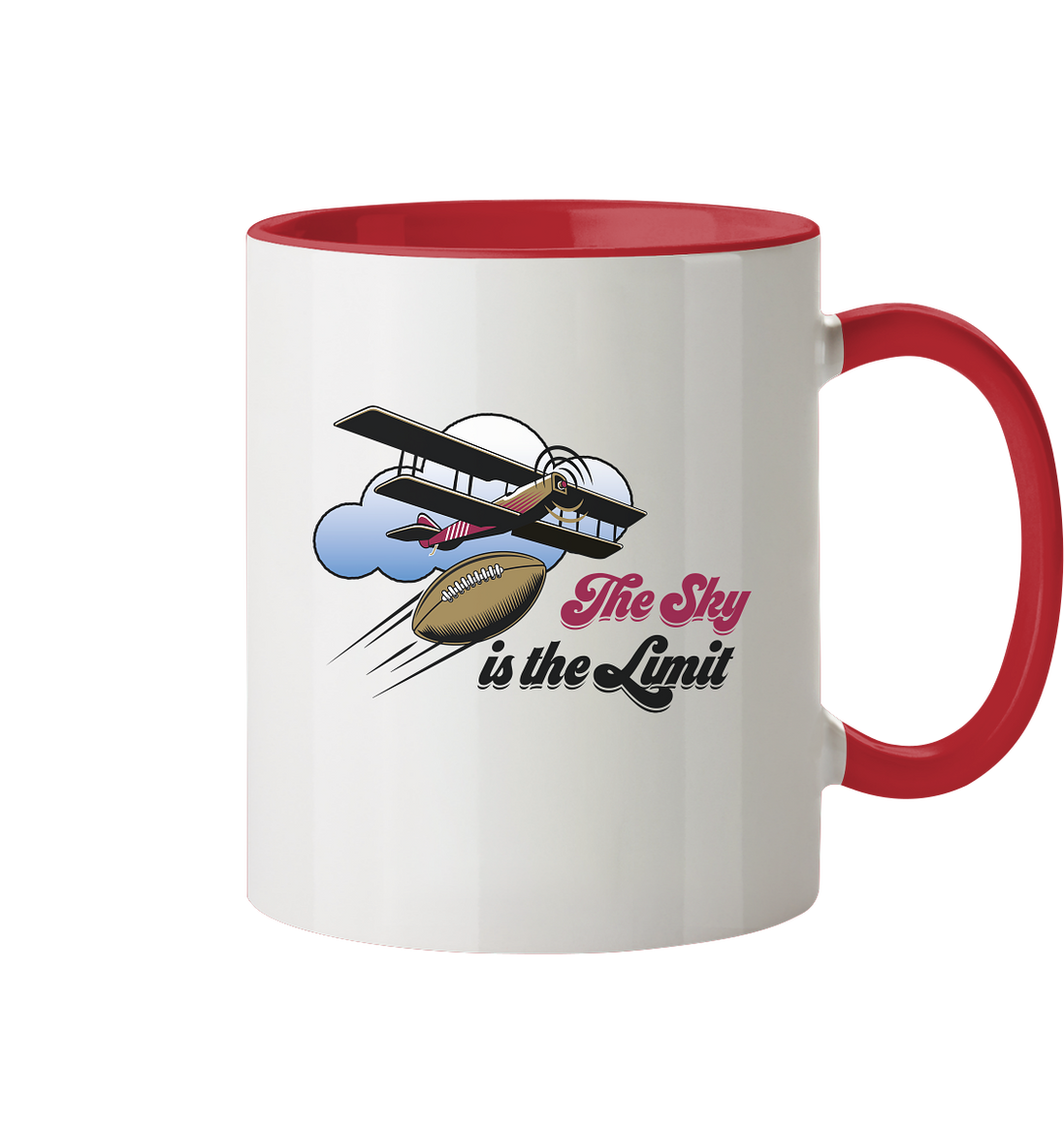 The Sky is the Limit - Tasse zweifarbig