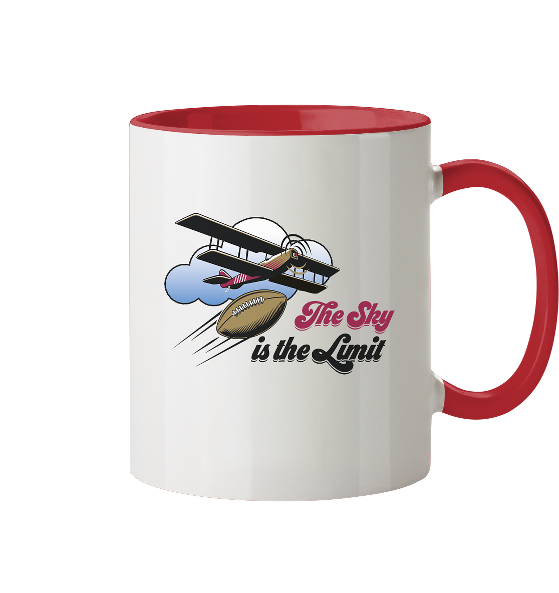 The Sky is the Limit - Tasse zweifarbig