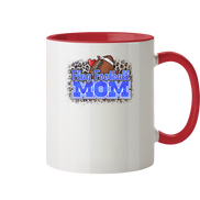 Flag Football Mom - Two-Tone Mug