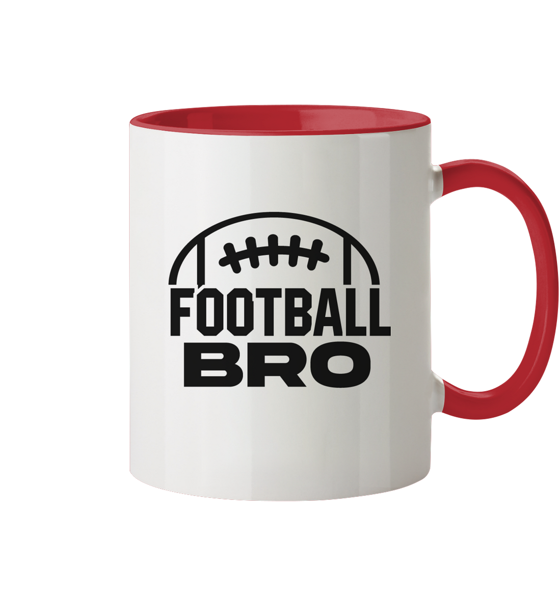 Football Bro  - Tasse zweifarbig