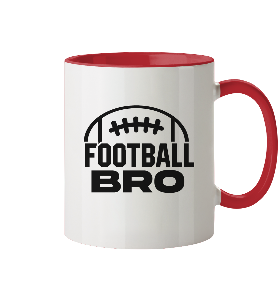 Football Bro  - Tasse zweifarbig