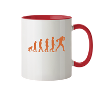 American Football Evolution - Tasse zweifarbig