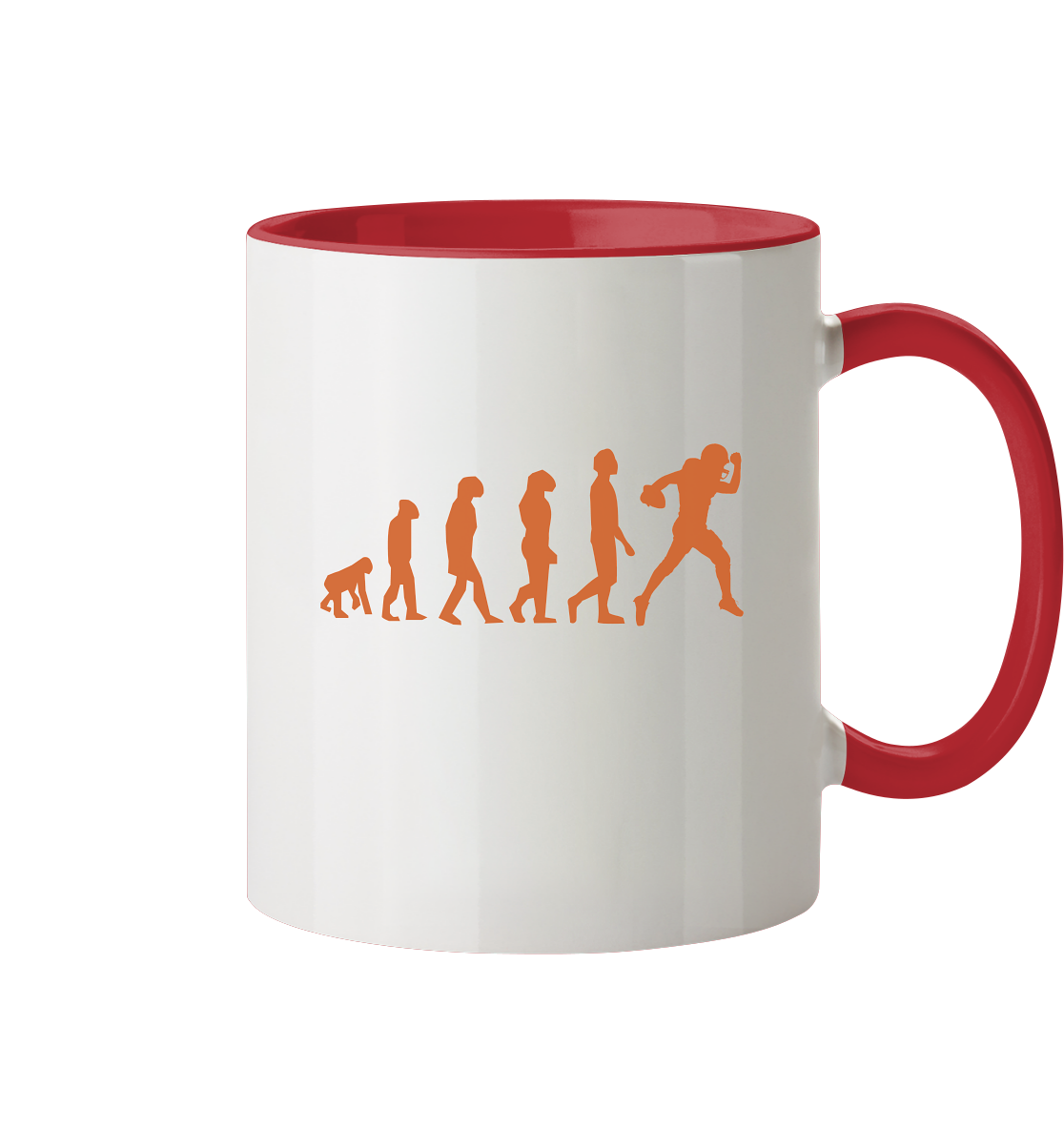 American Football Evolution - Tasse zweifarbig