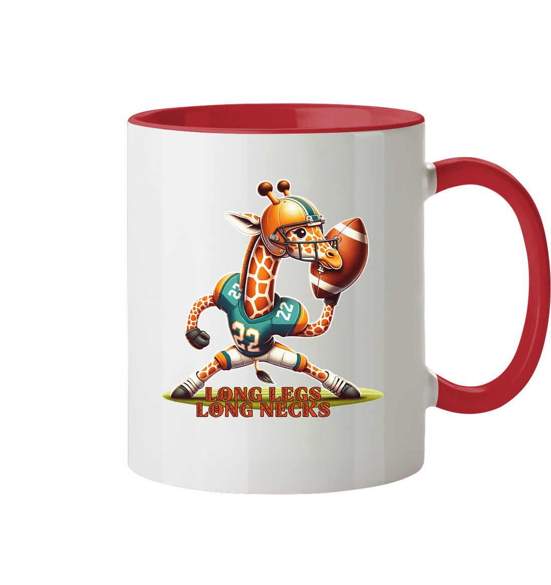 Giraffe - Two-Tone Mug