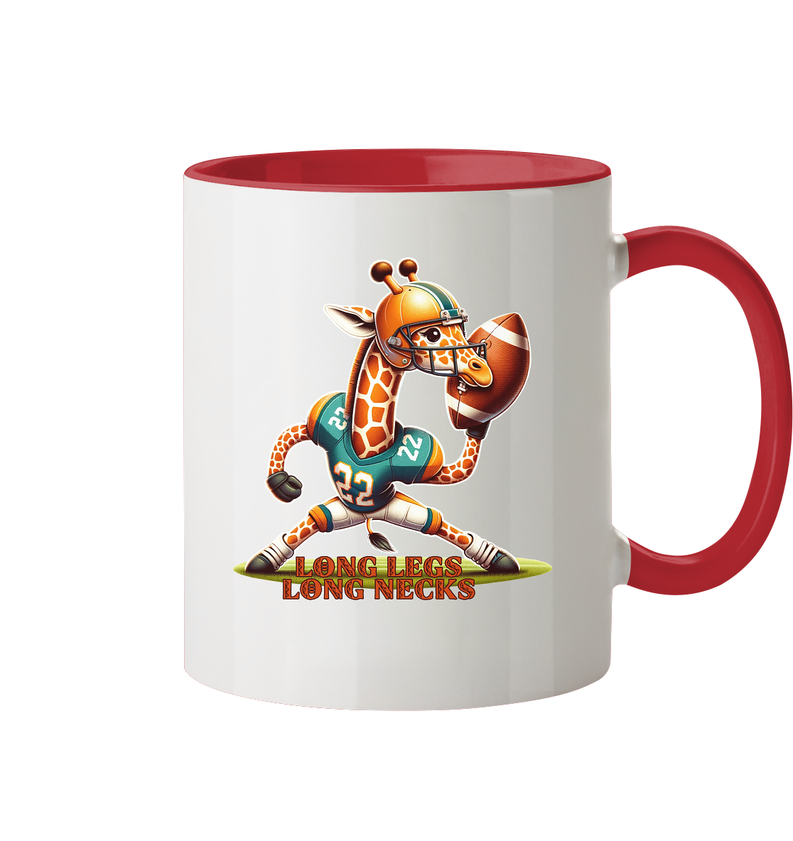 Giraffe - Two-Tone Mug