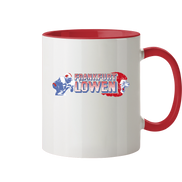Frankfurt Löwen Tasse zweifarbig