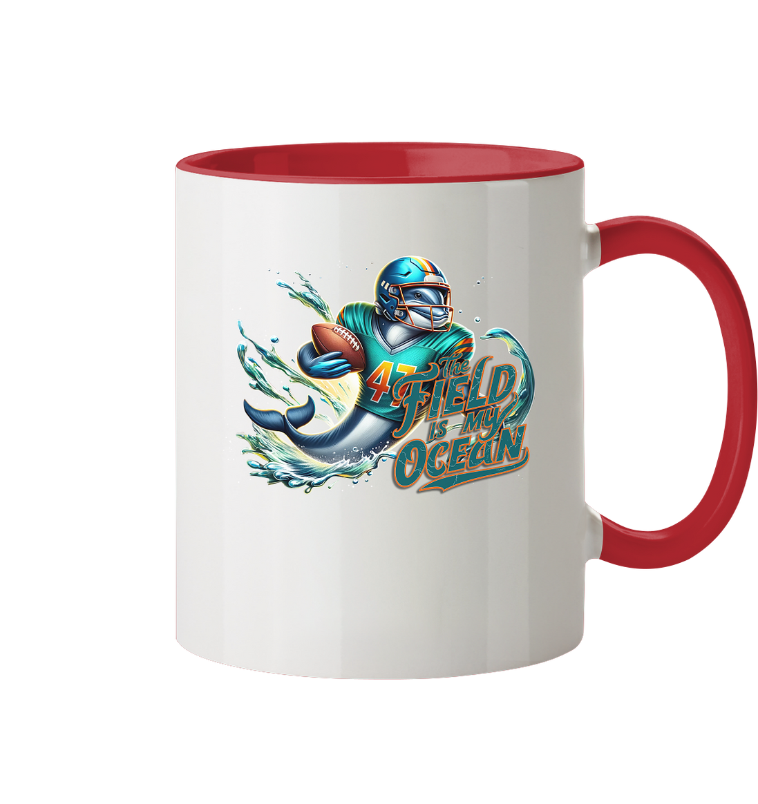 Dolphin - Two-Tone Mug
