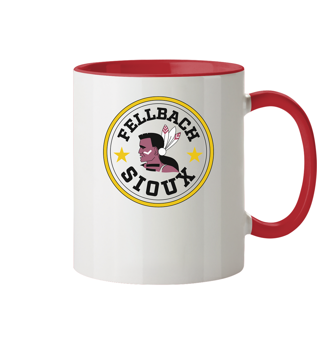 Fellbach Sioux - Tasse zweifarbig