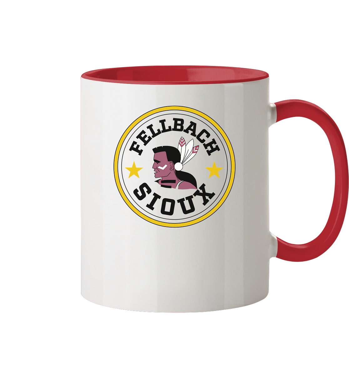 Fellbach Sioux - Tasse zweifarbig