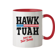 Hawk Tuah - Two-tone Mug