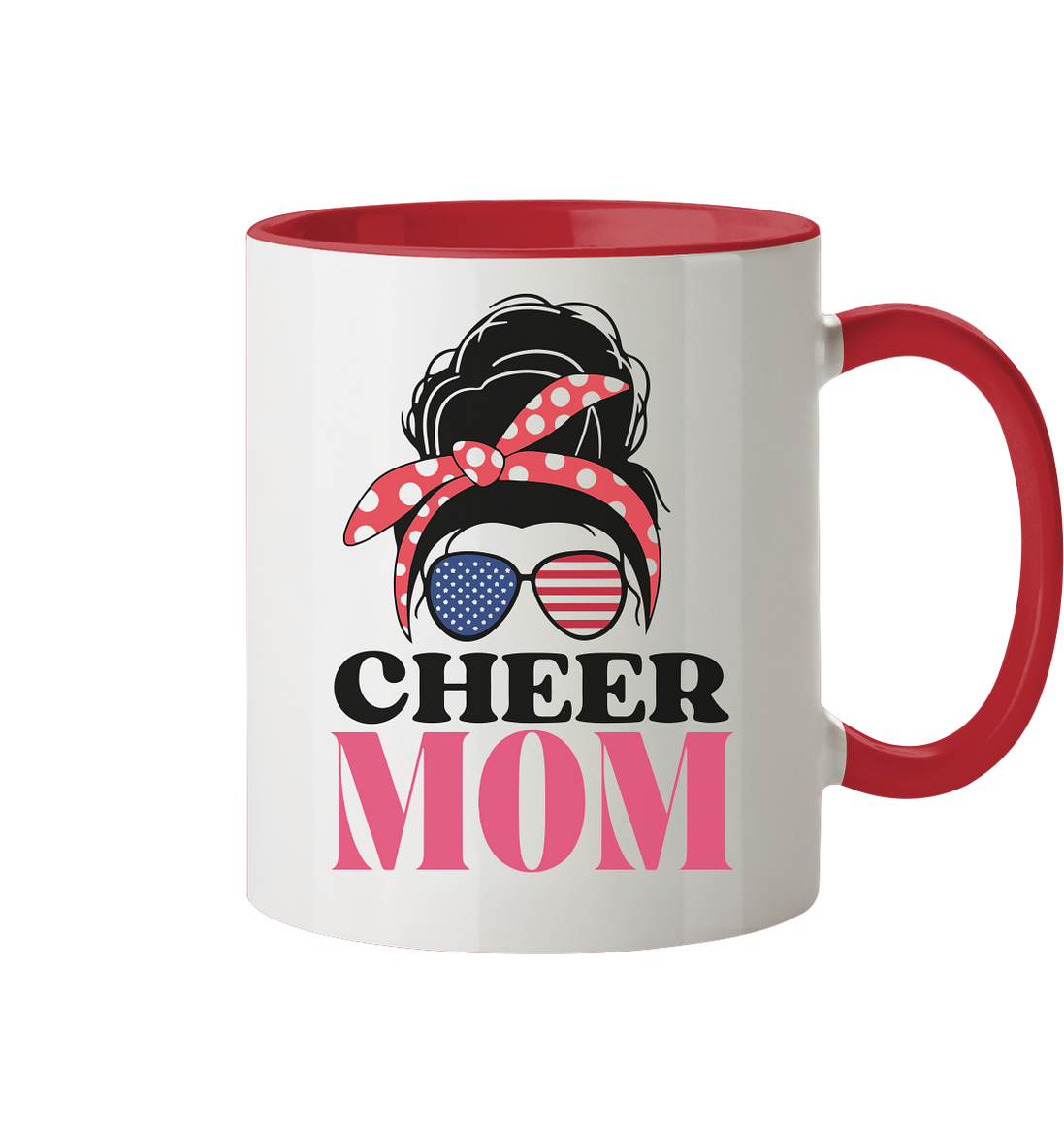 Cheer Mom Sunglases - Tasse zweifarbig