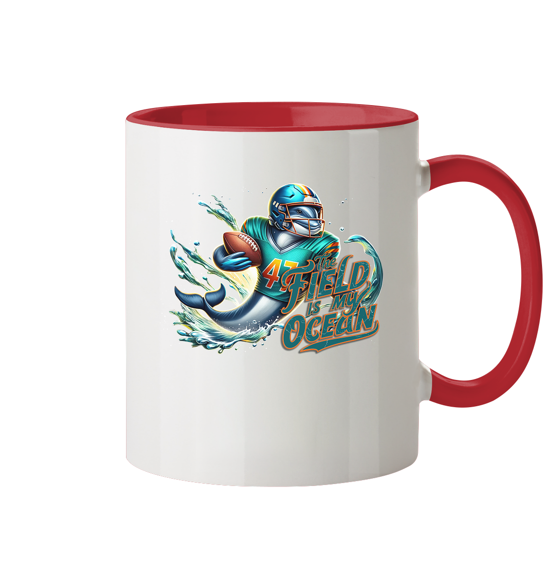Dolphin - Two-Tone Mug