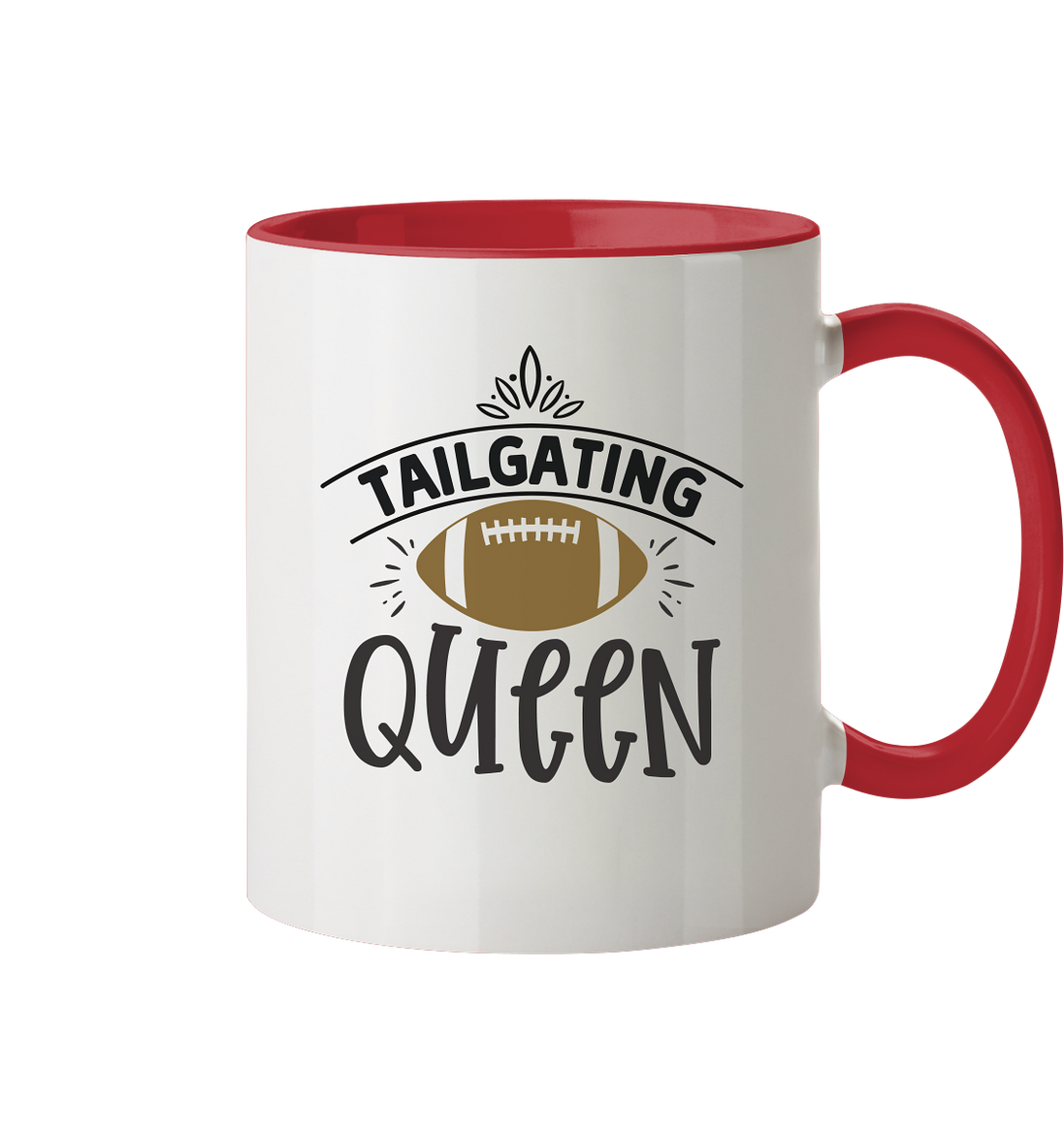 Tailgating Queen - Two-Tone Mug