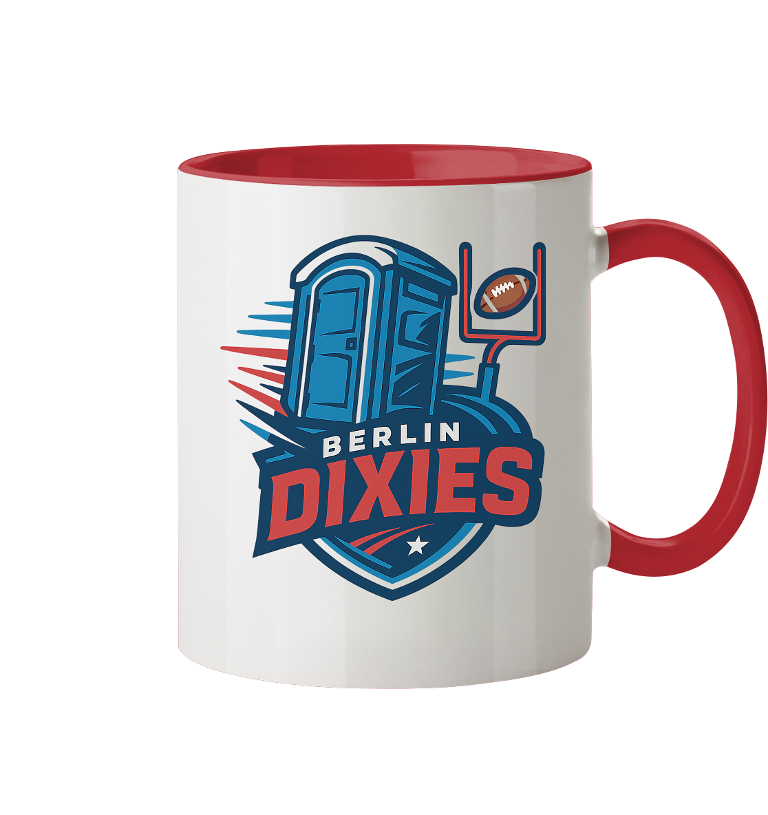 Berlin Dixies - Tasse zweifarbig