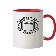 Sundays are for Tailgating II - Two-tone Mug