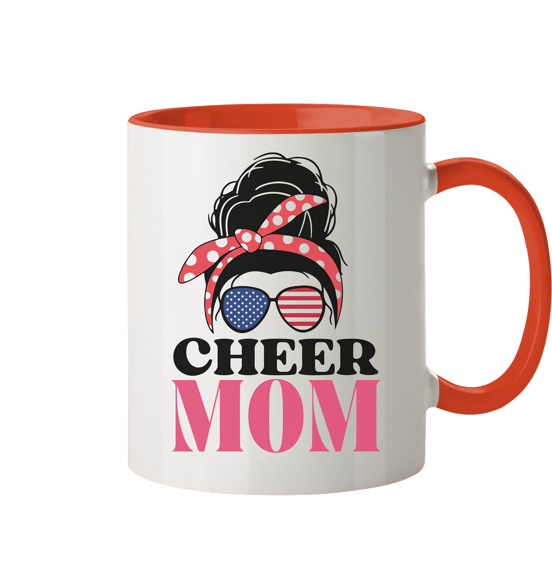 Cheer Mom Sunglases - Tasse zweifarbig