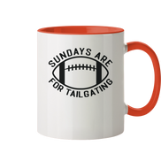 Sundays are for Tailgating II - Two-tone Mug