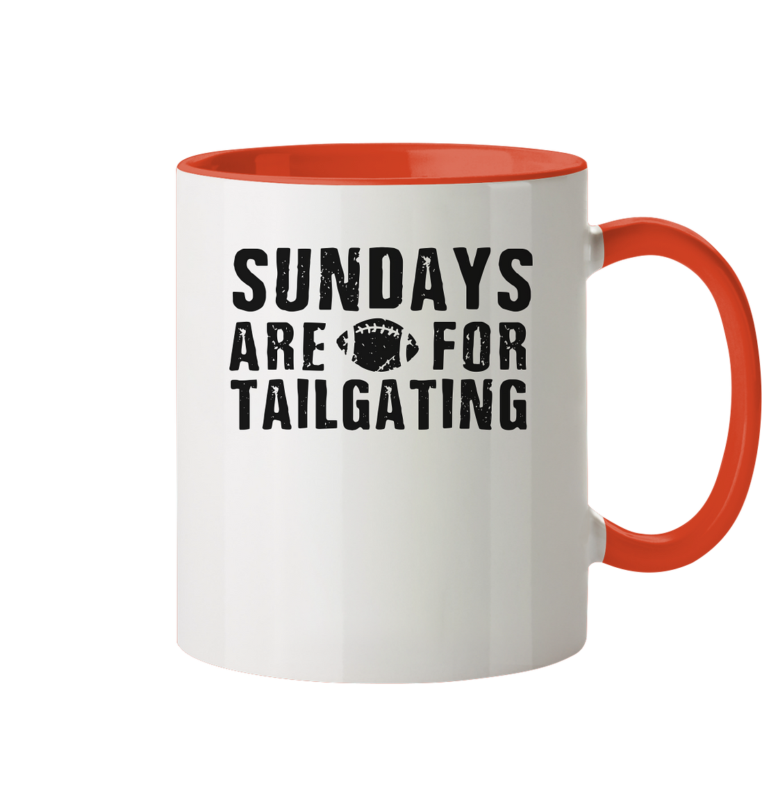Sundays are for Tailgating  - Tasse zweifarbig