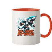 Shark Attack - Tasse zweifarbig