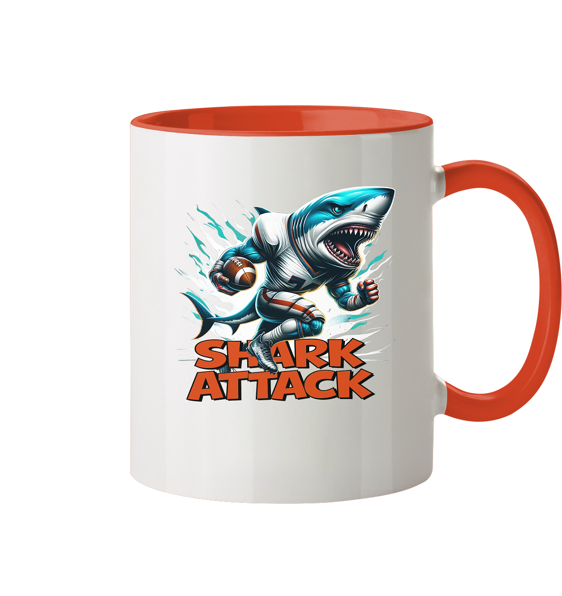 Shark Attack - Tasse zweifarbig