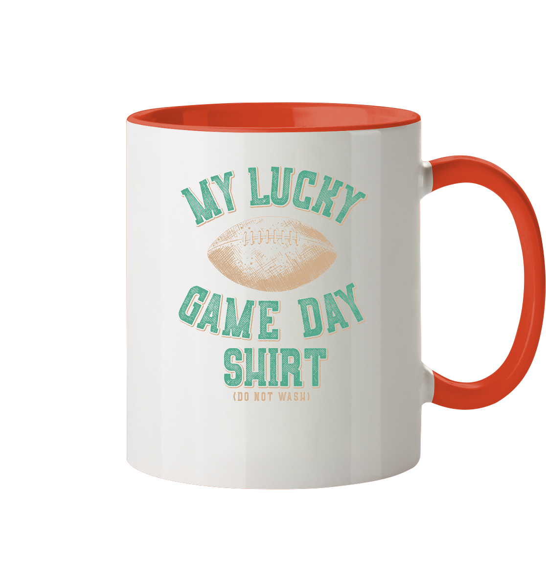 My Lucky Game Day Shirt   - Tasse zweifarbig