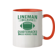Lineman Heroes Green - Tasse zweifarbig