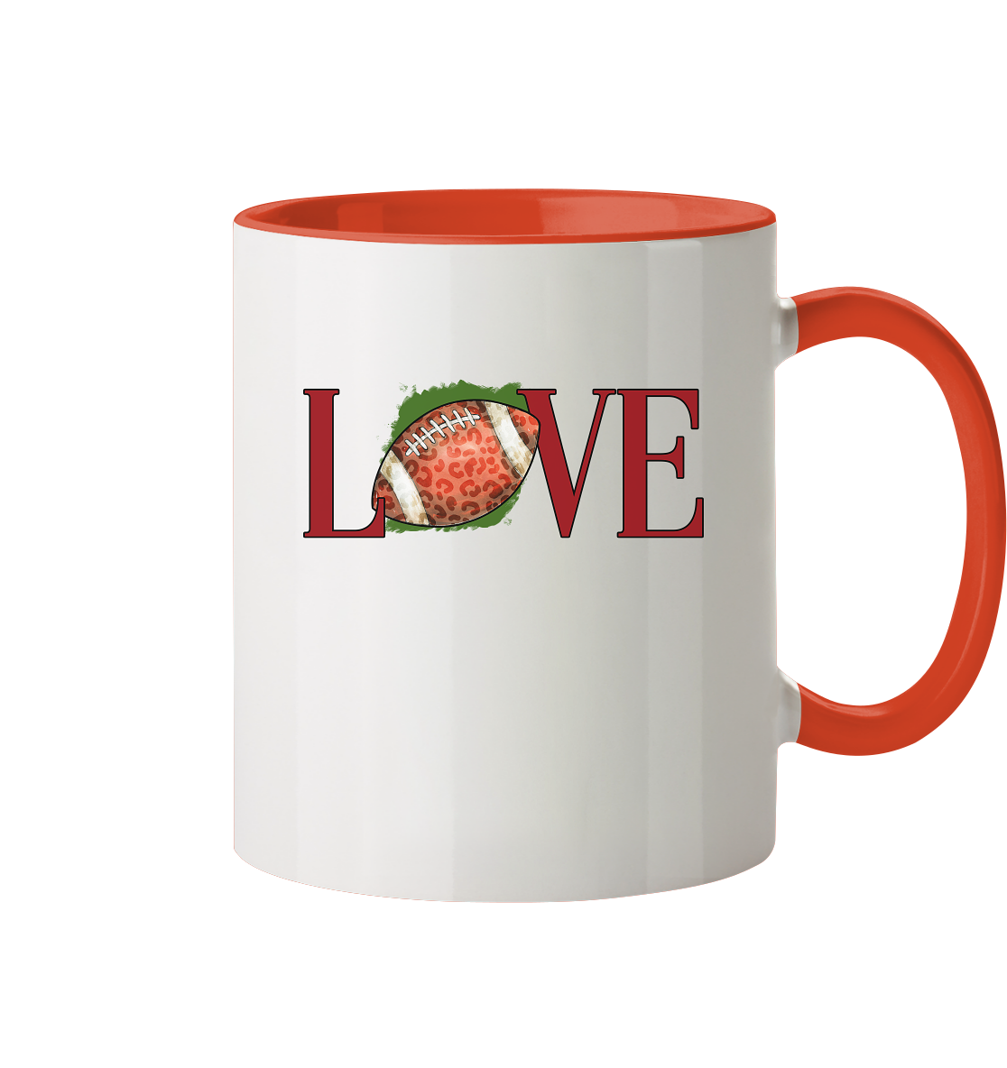 Football Love - Tasse zweifarbig