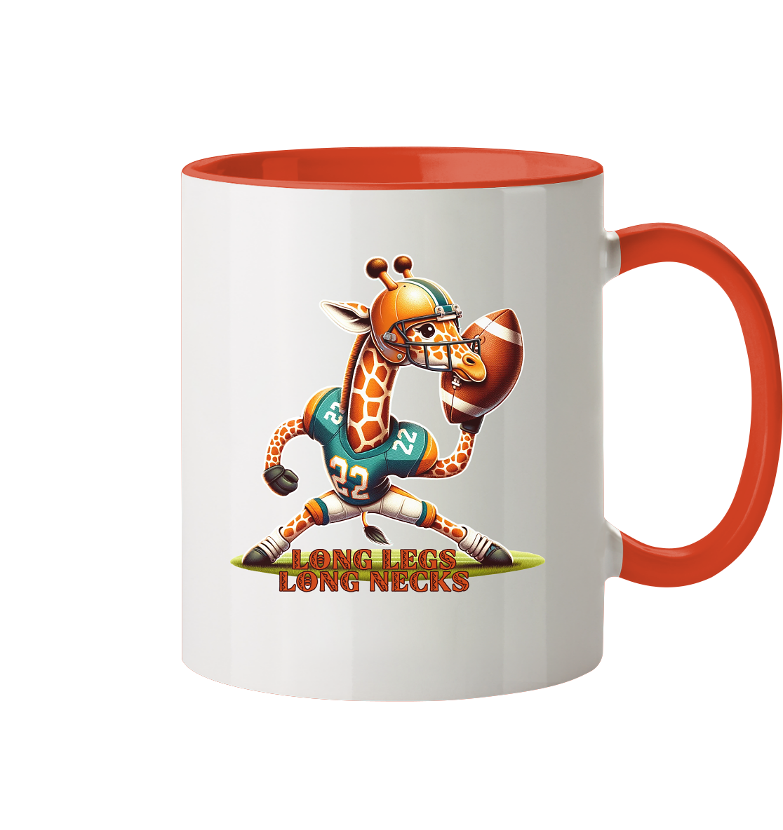 Giraffe - Two-Tone Mug