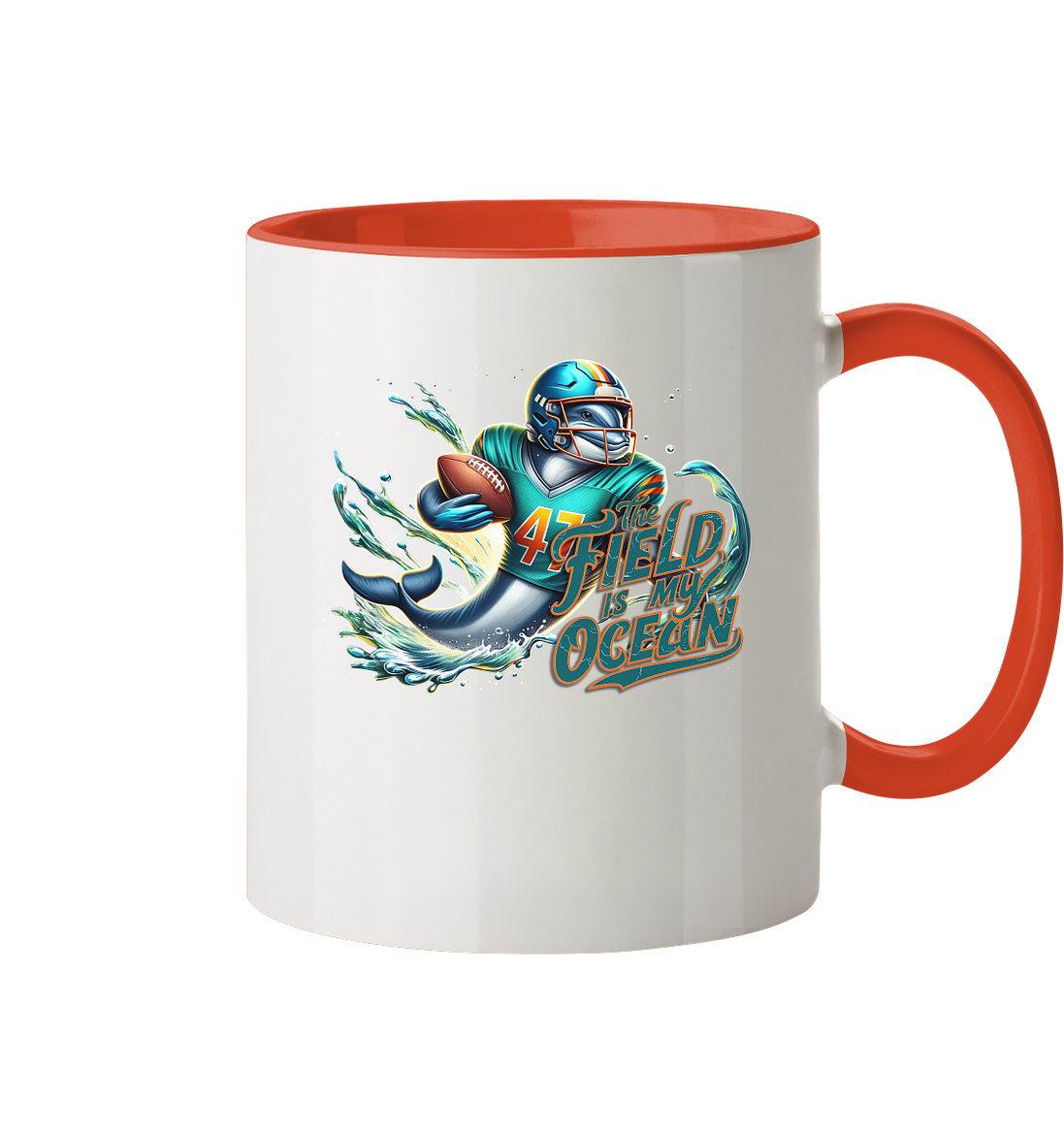 Dolphin - Two-Tone Mug