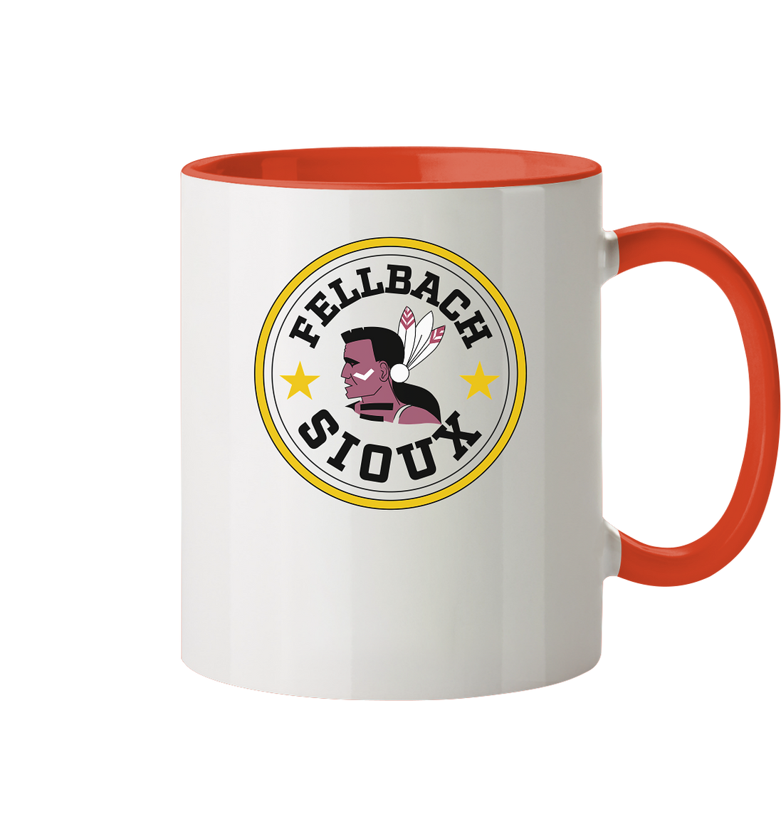 Fellbach Sioux - Tasse zweifarbig