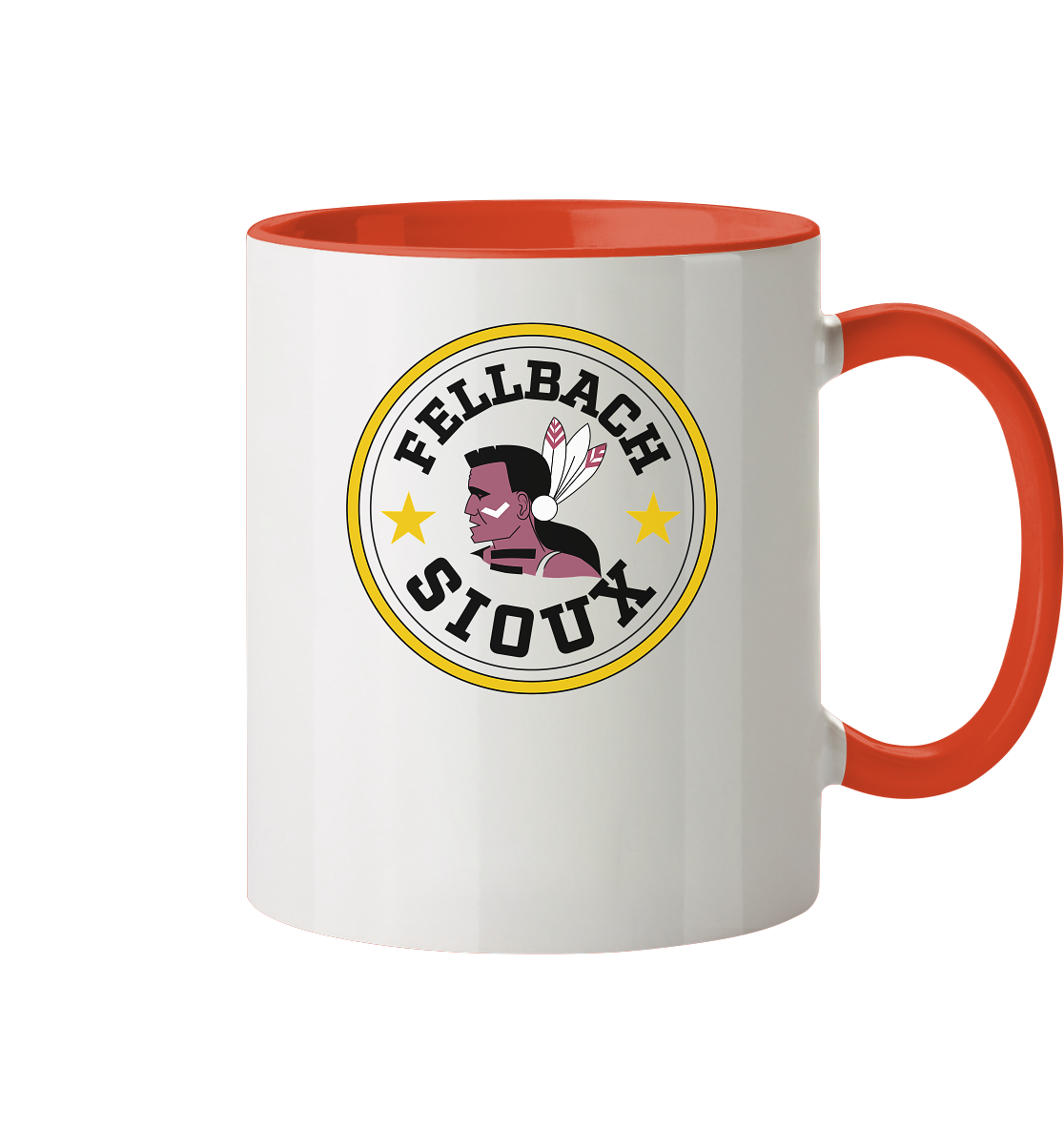 Fellbach Sioux - Tasse zweifarbig