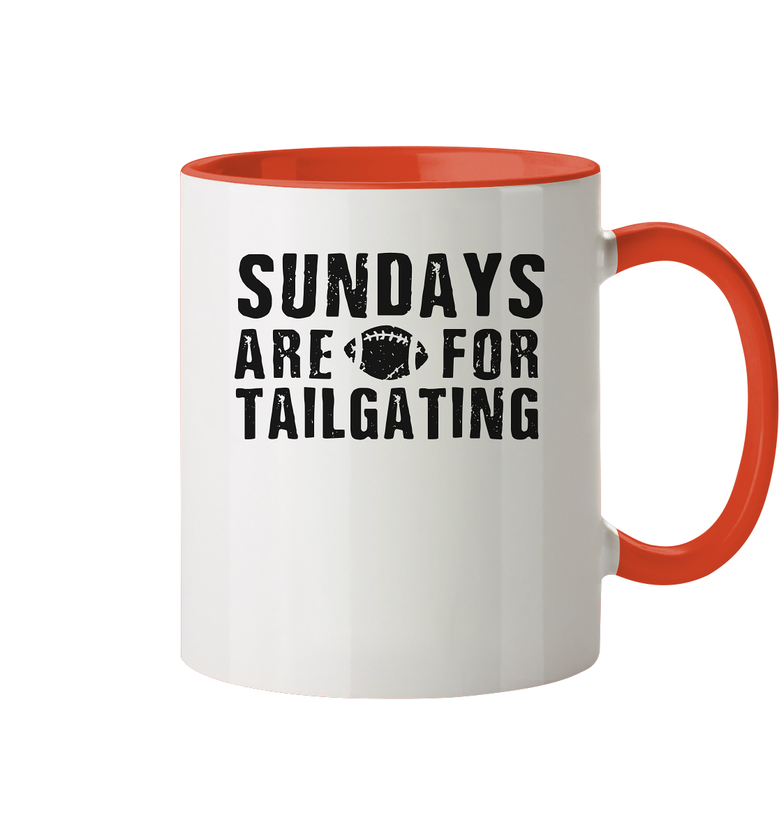 Sundays are for Tailgating  - Tasse zweifarbig