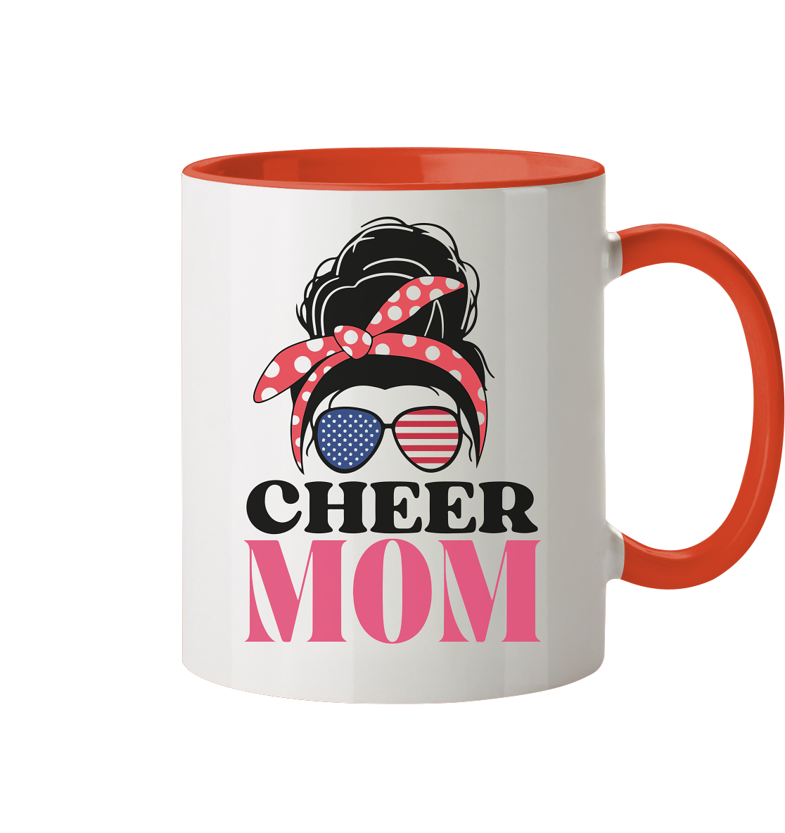 Cheer Mom Sunglases - Tasse zweifarbig