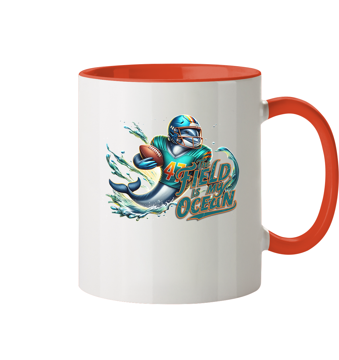 Dolphin - Two-Tone Mug