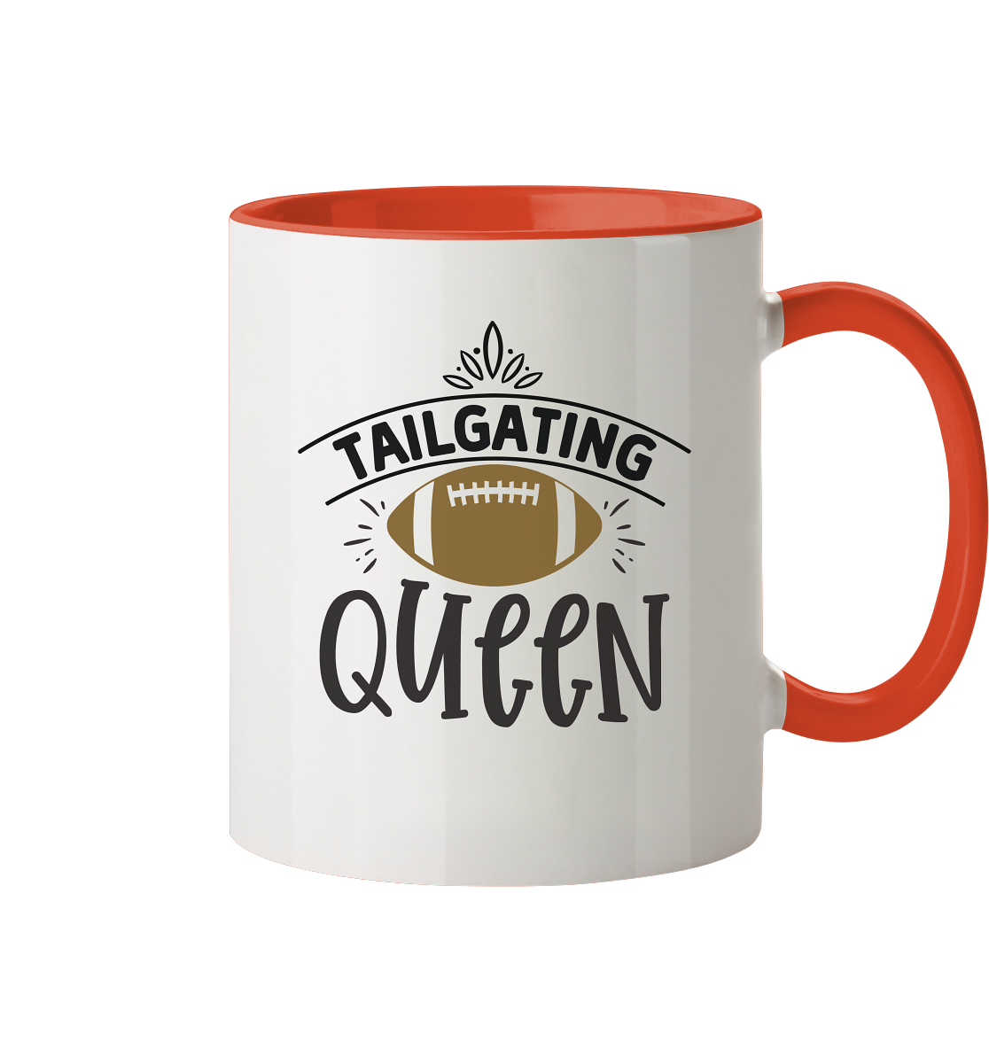 Tailgating Queen - Two-Tone Mug